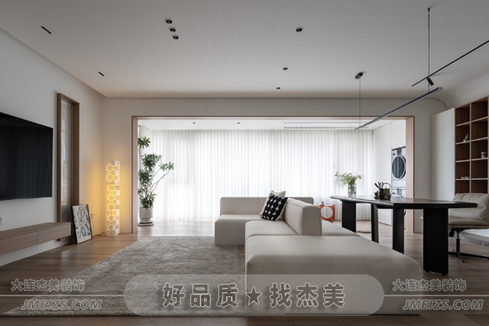 1689172537122489.png 大連裝修潮流趨勢(shì)之現(xiàn)代簡(jiǎn)約案例賞析典雅素凈溫潤空間1.png